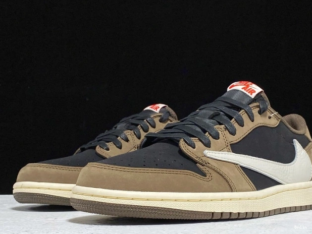 Boostmaster lin Dark Mocha Air Jordan SP Travis Low Scott x OG 1 CQ4277-001 0726